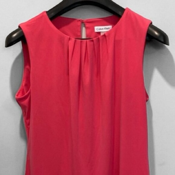 Calvin Klein Pink Sleeveless Top Size large - Picture 2 of 11
